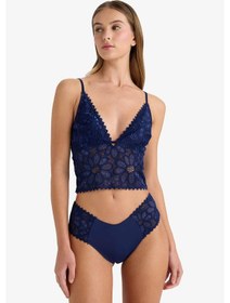 Resim Defacto Dantel Detaylı Micro 2li Hipster Külot Fall İn Love F2122ax25aunv247 Lacivert 