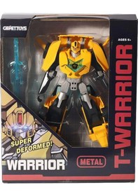 Resim Mey İthalat Lj1651 Metal Gövdeli Dönüşebilen Robot -gepettoys 