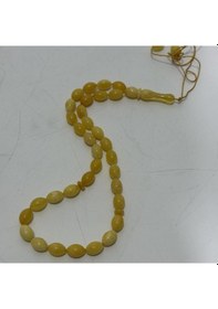 Resim Doğal Kaya Damla Kehribar Tesbih 33lük 12,60 Gram 
