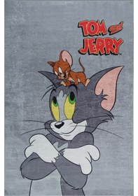 Resim Karaca Home Dekoratif Art Tom Ve Jerry Bebek Çocuk Genç Odası Halısı Bebek Çocuk Genç Odası Halısı 