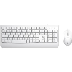 Resim Lecoo CM105 USB Kablolu Türkçe Q Klavye & Mouse Set 