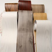 Resim 1 Rulo Ekstra Kalın Kendinden Yapışkanlı Taklit Ahşap Taneli Duvar Çıkartısı - 10cm Genişlik x 250cm Uzunluk, Su Geçirmez Peel & Stick Çizgi Duvar Çıkartısı, Ev ve Ofis Dekoru İçin Klasik Tarz Plastik Duvar Kağıdı, Ofis Dekorasyonu | Klasik Tarz Dekor | Su Geçirmez Duvar Kağıdı, Duvar Dekoru 