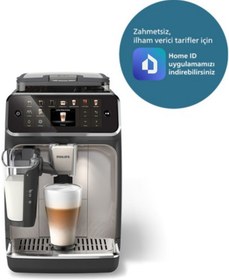 Resim Philips VPM 1,8 Litre , EP5547 5500 Serisi Tam Otomatik Espresso Makinesi, 230 W , Siyah 