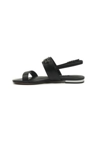 Resim Nine West GAILAR 6FX Siyah Kadın Düz Sandalet 