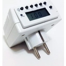 Resim Cata Dijital Zaman Saatli Priz Iyiiş Elektrik 