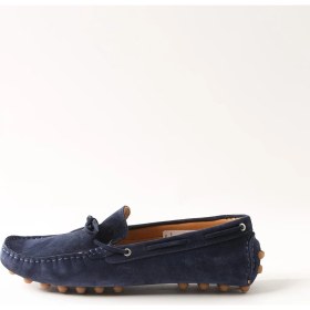 Resim Dufy Lacivert Erkek Süet Loafer Ayakkabı - 105700 