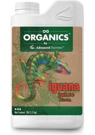 Resim Advanced Nutrients Og Organics İguana Juice Bloom 1 Litre Bitki Besini 1 L 
