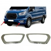 Resim Ford Transit 2019 Sonrası Sis Farı Çerçevesi 2 Prç P.çelik 