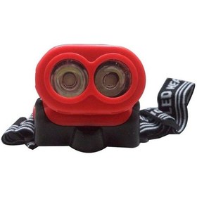 Resim Büro Ev Ofis İş Güvenliği İçin Pilli Lamba Çift Başlı Işık Baret Kafa Feneri Gri 