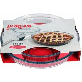 Resim Paşabahçe 2li Yuvarlak Borcam Seti Fma04596 088oa 