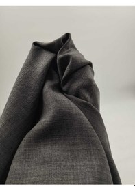 Resim Kırışmaz Dökümlü Flam Keten Kumaş 