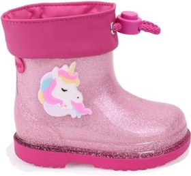 Resim İgor W10339 Bimbi Unicornio Fuşya Ortopedik Kız Çocuk Yağmur Çizme FUŞYA 