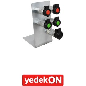 Resim Hidrolik Düz Alınlı Otomatik Rekorlar (ISO-16028) Yaylı Kapaklı - Perde Geçişli - 