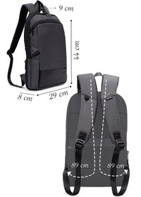 Resim D-pack Erkek Gri Sırt Çantası - Gri / STANDART 
