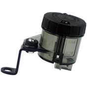 Resim Primepickings Ön Fren Yağı Sıvı Yağ Bardağı Motosiklet Modifiye Parçaları Doğrudan Pompa Evrensel Yağdanlık Siyah 