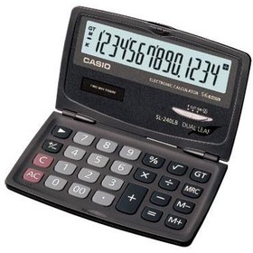 Resim Casio SL-240LB 14 Hane Cep Tipi Kapaklı Hesap Makinesi 