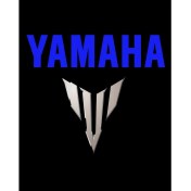 Resim Yamha MT07 Logo Blue Büyük Sırt Patch Yama 
