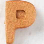Resim Hobi Baby Organik Ahşap Harf - P 