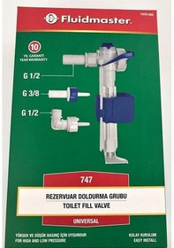 Resim Fluid Master VitrA Kale Serel Creavit Bocci Uyumlu Gömme Rezervuar Doldurma Grubu / Şamandıra Diğer 
