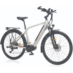 Resim Corelli E-Lite-L 48 cm 10 Vites Hidrolik Disk Fren Şeffaf Mat Elektrikli Şehir Bisikleti 