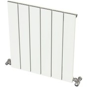 Resim Alüminyum Radyatör 600 X 535 6 Dilim Beyaz Ral9010 