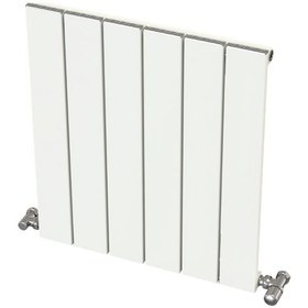 Resim Alüminyum Radyatör 600 X 535 6 Dilim Beyaz Ral9010 