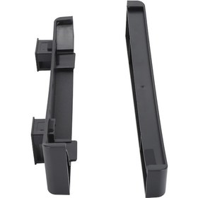 Resim Konesam Ps5 Slim Dikey Stand, Soğutma Artırıcı, Disk Ve Dijital Versiyonlar İçin Abs Materyal, Kaymazsız Taban, Siyah 2 Adet 