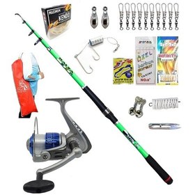 Resim Balza Favorite 300cm 40-120gr 5000 Kendo Sea Power Profesyonel Kıyı Olta Takımı Seti 