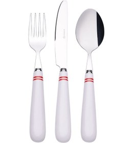 Resim Korkmaz Sealife Collection 18 Parça Çatal Kaşık Bıçak Seti A2212-6 Çok Renkli 