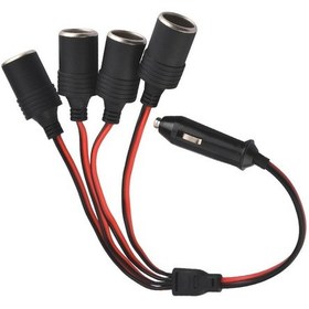 Resim Space Çakmak Soketi 4 Başlıklı Adet / Icca82-3 