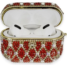 Resim Zenvia Airpods Pro 2 (2.nesil) Klor Taşlı Kılıf - Desen 1 ZNV-MRK10346 