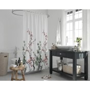 Resim Zethome Jackline Banyo Duş Perdesi 7766 Tek Kanat 240X200 