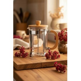Resim PremiumPort 600 ml French Press, Pratik ve Şık Kahve Demleme Aracı 
