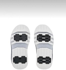 Resim Rocky Patenli Çocuk Ortopedik Işıklı Tekerlekli Patenli Spor Kaykay 4 Tekerli Ayakkabı 