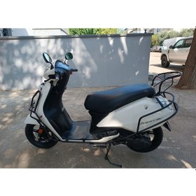 Resim Tvs Jüpiter 110 Çanta Demiri Benzin Dolumuna Özel 