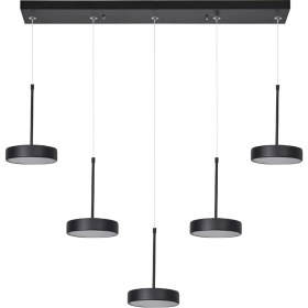 Resim Nidage Rihanna Modern Tasarım Salon Yatak Odası Mutfak Yemek Masası Panel Ledli 5 Li Sıralı Beyaz LED Aviz 