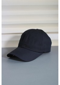 Resim Cappello Siyah Spor Şapka Unisex Arkası Cırtlı Ayarlanabilir 24sapkaduz - Siyah 