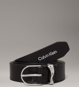 Resim Calvin Klein Ck Must Organic Loop Belt 25mm Erkek Siyah Kemer K60k613234-4870 Siyah 