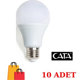 Resim Cata Ct-4277 9WATT LED Tasarruflu Orijinal Ampul Beyaz 10 Adet 