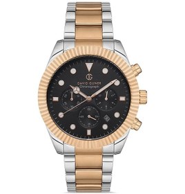 Resim Davıd Guner Dg-8093ga-e2 Erkek Kol Saati Gold - Gümüş 
