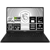 Resim Msı Creator Pro X18 Hx Intel Core I9 14900HX 128GB 4tb SSD RTX5000 Ada 16GB Windows 11 Pro 18" UHD 120Hz Taşınabilir Bilgisayar A14VMG-484TR-A9 