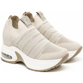 Resim Spor Kadın 25y300-4 Bj Guja Bej Bej 