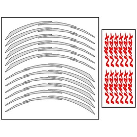 Resim Yamaha Reflektör Beyaz Iıı Nmax Jant Şeridi 
