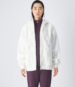 Resim Champion Script Shop Hooded Full Zip Sweatshirt 