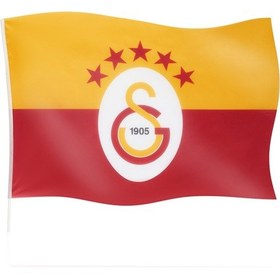Resim Gsstore Galatasaray 5 Yıldızlı Klasik Elde Sallama Bayrak 100x150cm U251384 