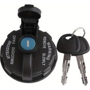 Resim Dashanshop Siyah Araçlar İçin Yakıt Deposu Kilidi Kapağı Yedek Parça 