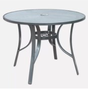 Resim Sunfun Mesh Metal Bahçe Masası Balkon Masası Teras Masası 