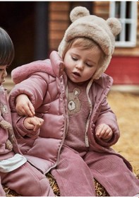 Resim Mayoral Kız Bebek Yumuşak Şişme Mont Pembe 
