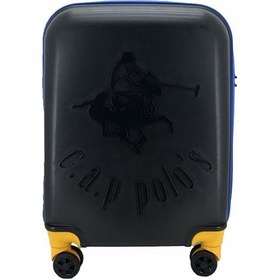 Resim Cap Polo's Polipropilen Orta Boy Valiz Siyah 