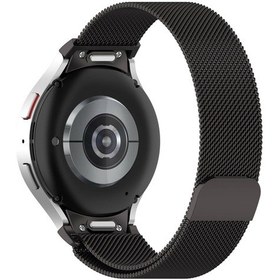 Resim Noktaks - Samsung Uyumlu Samsung Watch 6 40mm - Kordon Krd-01 Metal Kordon 